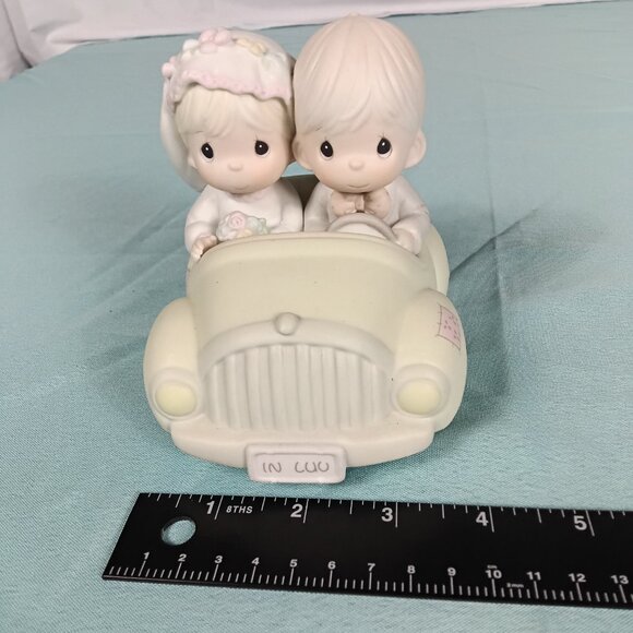 E3-2 Wedding Figurine Wishing You Roads of Happiness Precious Moments Valentines - Picture 6 of 7